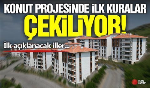 Konut Projesinde Kuralar Çekiliyor!