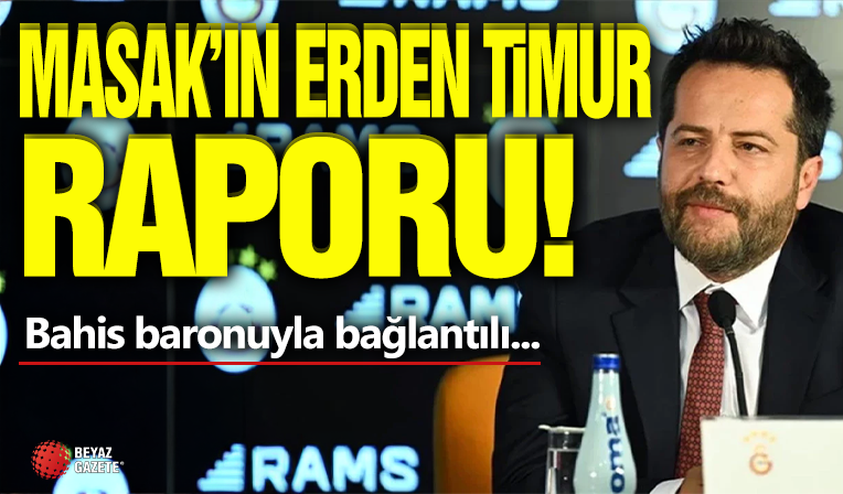 MASAK'IN Erden Timur Raporu!