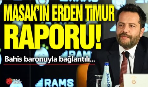 MASAK'IN Erden Timur Raporu!