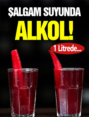 Şalgam Suyunda Alkol Tespiti!