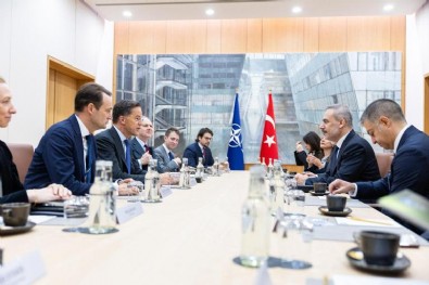 Dışişleri Bakanı Fidan, NATO Genel Sekreteri Rutte ile görüştü