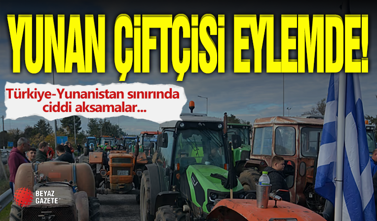 Yunan Çiftçisi Eylemde!