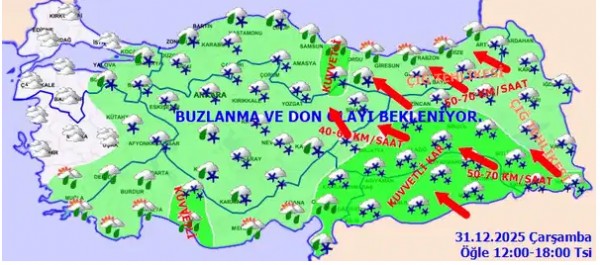 Meteoroloji Uyardı! 10 Derece Birden...