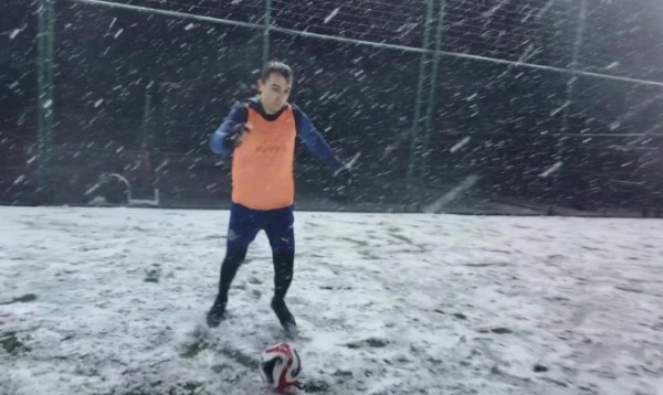 Onlarda Karın Keyfini Çıkardı!