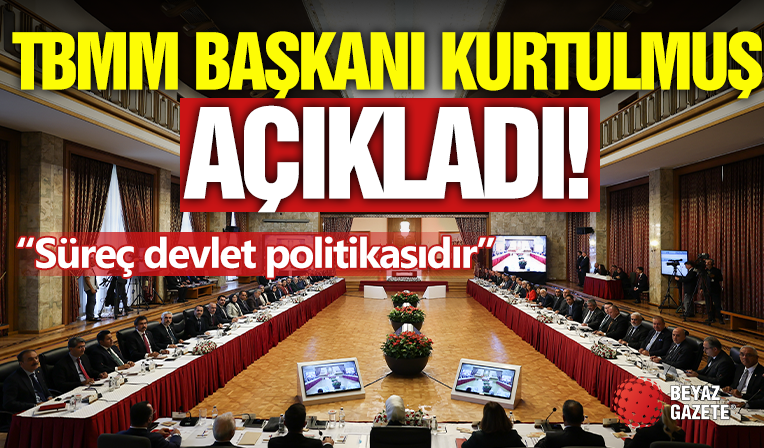 TBMM Başkanı Kurtulmuş ' Raporlama Faslına Geçiyoruz '