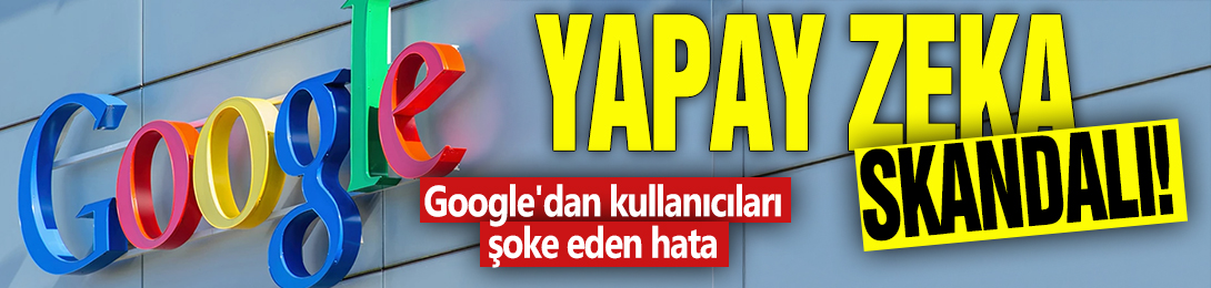Yapay zeka skandalı! Google'dan kullanıcıları şoke eden hata