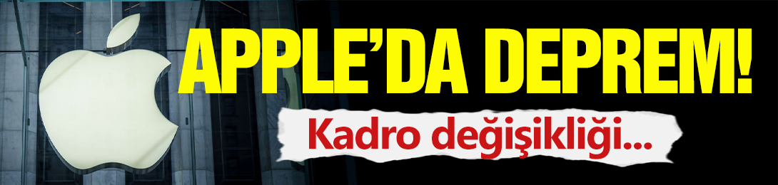 Apple'da Deprem!