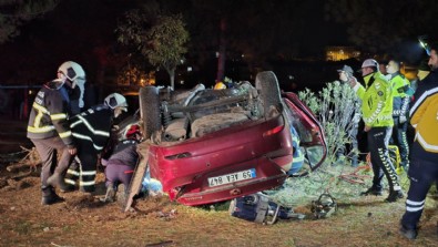 Karabük'te feci kaza! Çarptığı ağacı kökünden söktü
