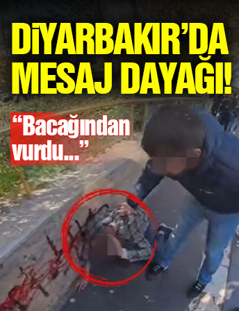 Diyarbakır'da Mesaj Dayağı!