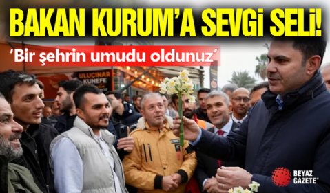 Hatay'dan Bakan Kurum'a Teşekkür!