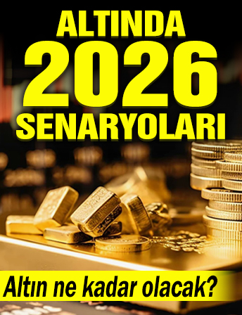 Altın 2026'da ne kadar olacak? Altında 2026 senaryoları...