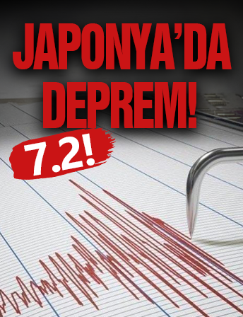 Japonya'da Deprem!