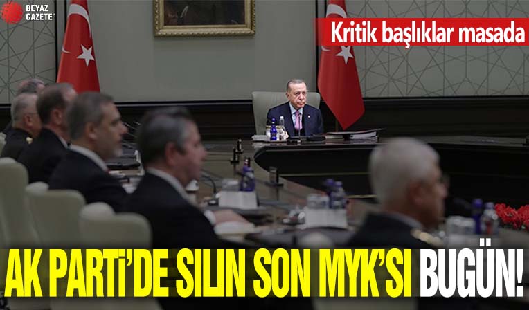 AK Parti’de yılın son MYK’sı bugün! Kritik başlıklar masada