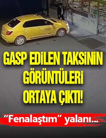 Bursa'da Gasp Edilen Taksinin Görüntüleri Ortaya Çıktı!
