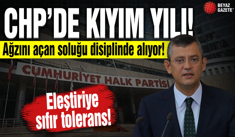 CHP’de kıyım yılı! Özgür Özel'e ağzını açan soluğu disiplinde alıyor...