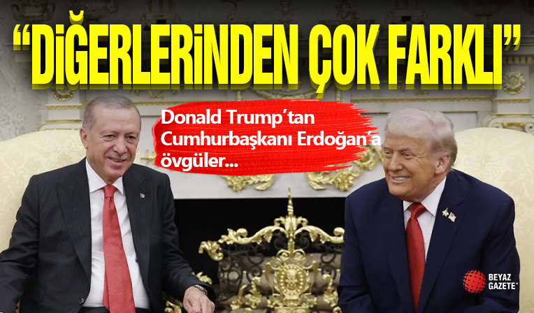 Donald Trump'tan Cumhurbaşkanı Erdoğan'a Methiyeler!