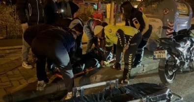 Edirne'de motosiklet sürücüsü otomobile çarptı: Alkollü olduğu öğrenildi!