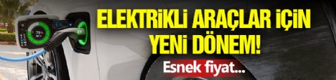 Elektrikli Araç Sarj Ücretinde Yeni Dönem!