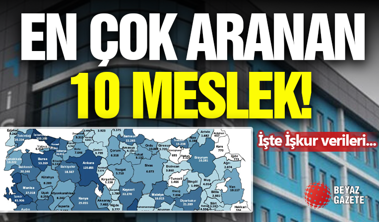 En Çok İşçi Aranan 10 Meslek!