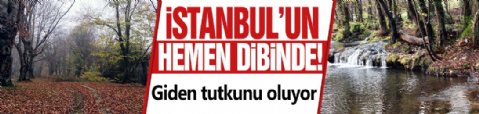 İstanbul'un hemen dibinde! Giden tutkunu oluyor