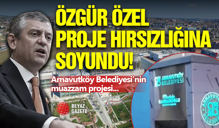 Özgür Özel Ak Partili Belediye'nin Projesini Sahiplenmeye Çalıştı!