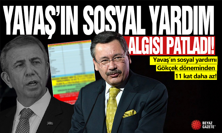 Melih Gökçek Mansur Yavaş’ın sosyal yardım algısını rakamlarla çürüttü
