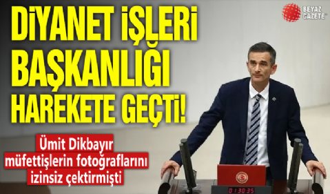 Ümit Dikbayır müfettişlerin fotoğraflarını izinsiz çektirmişti: Diyanet İşleri Başkanlığı harekete geçti!