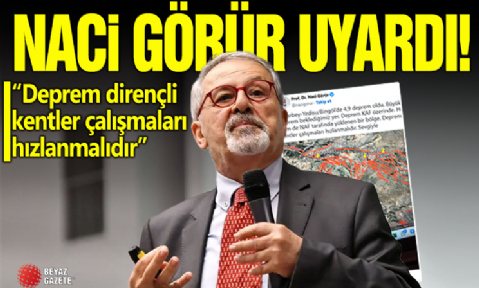 Bingöl depremi sonrası Naci Görür ve Ahmet Ercan'dan uyarılar: Geleceğe hazırlan