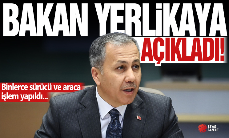 Trafikte sıkı denetim: Binlerce sürücü ve araca işlem yapıldı