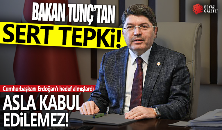 Bakan Tunç'tan Başkan Erdoğan'ı hedef alan The Economist'e sert tepki: Asla kabul edilemez