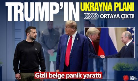 Trump’ın Ukrayna planı ortaya çıktı! Gizli belge panik yarattı: Tüm kontrol ele geçecek!