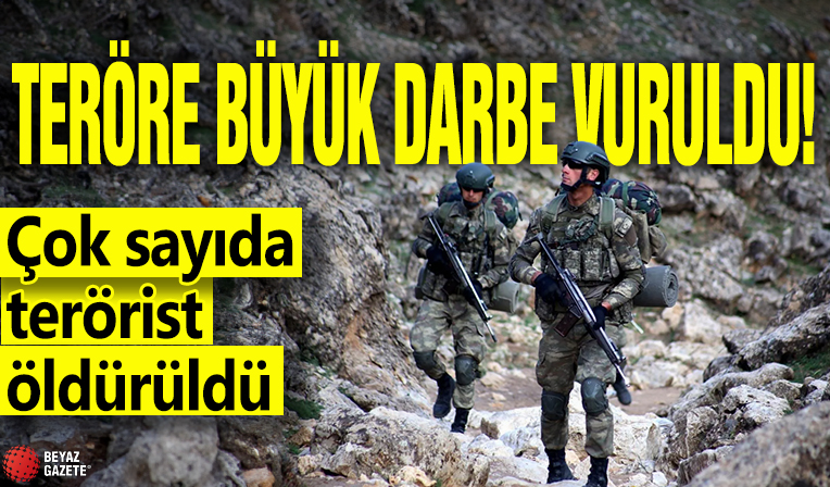 Gara ve Hakurk'a harekat: Çok sayıda terörist öldürüldü