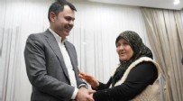 Bakan Kurum'dan depremzede Nelbi teyzeye ziyaret!