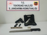Tekirdağ'da jandarmadan uyuşturucu ve silah operasyonu