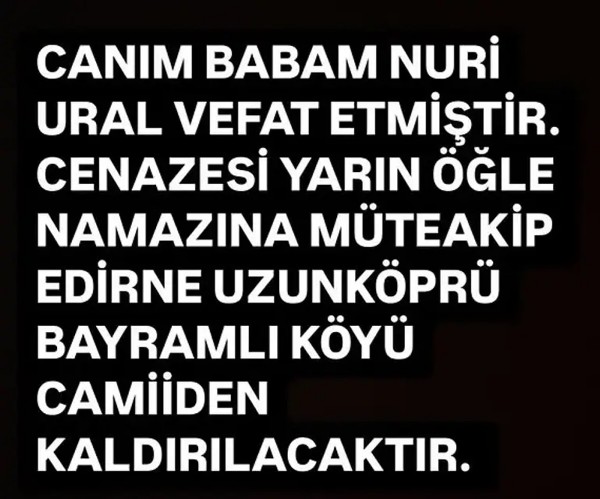 Survivor yarışmacısı ölüm haberini böyle duyurdu! Canımız vefat etti