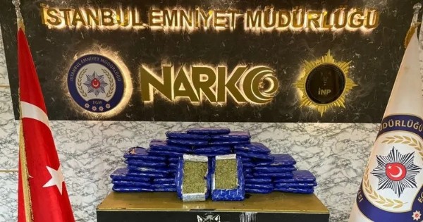 Marulların arasında buldular… 27.5 kilogram uyuşturucu çıktı