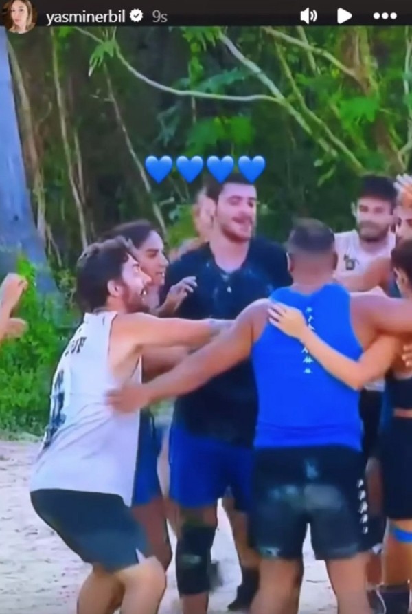 Survivor sevgilisine büyük destek!