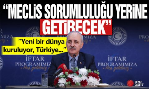 TBMM Başkanı Kurtulmuş'tan 'Terörsüz Türkiye' mesajı: 'Meclis üzerine düşen sorumluluğu yerine getirecek'