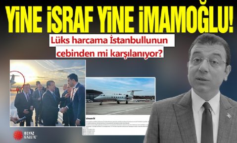 Ekrem İmamoğlu'ndan özel jetli kampanya: Lüks harcama İstanbullunun cebinden mi karşılanıyor?