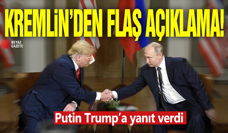 Kremlin’den flaş açıklama! Putin Trump’a yanıt verdi!