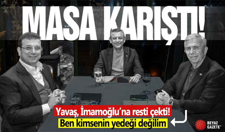 Masa karıştı! CHP'de rest üzerine rest: Kimsenin yedeği değilim!