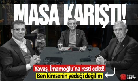 Masa karıştı! CHP'de rest üzerine rest: Kimsenin yedeği değilim!