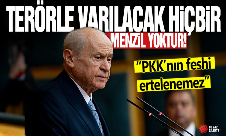 Devlet Bahçeli: Terörle varılacak hiçbir menzil yoktur