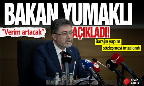 İbrahim Yumaklı: Mersin Anıtlı Barajı’nın yapım sözleşmesi imzalandı