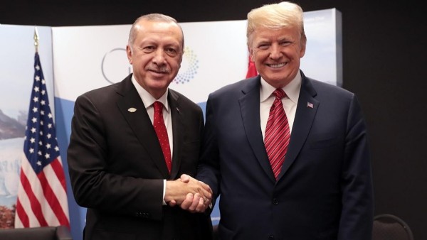 Cumhurbaşkanı Erdoğan, Donald Trump ile görüştü