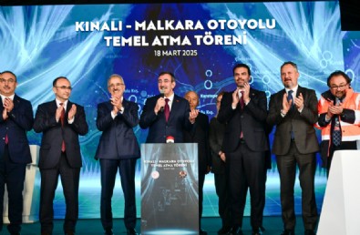 Kınalı-Malkara Otoyolu'nun temeli atıldı