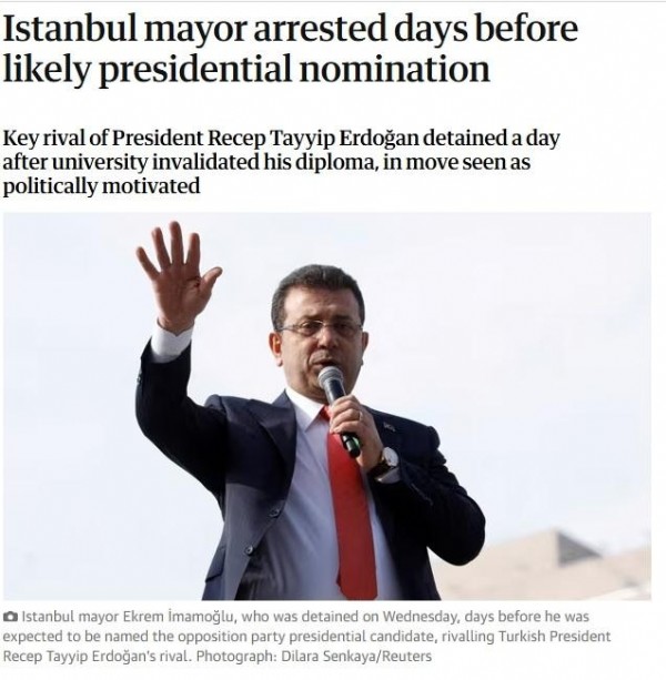 Batı basını Ekrem İmamoğlu suçlamalarını böyle gizledi!