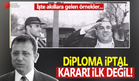 Diploma iptali ilk değil! Ekrem İmamoğlu kararı sonrası akıllara geldi: O Bakan TBMM’den askere gitmişti