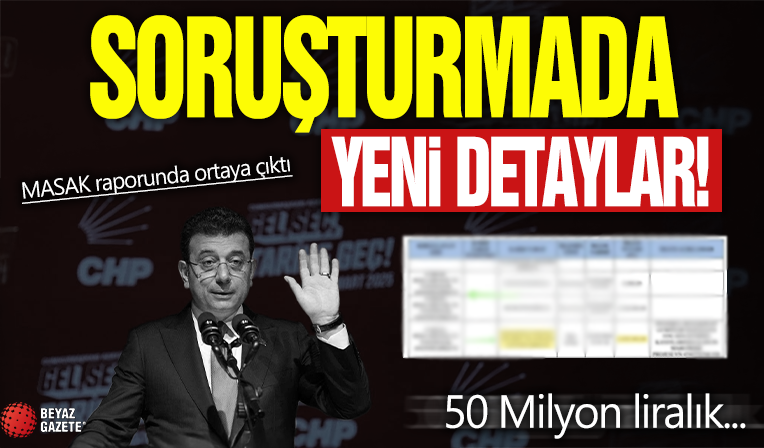 MASAK raporunda ortaya çıktı! İmamoğlu İnşaat'a 50 Milyon liralık rüşvet!