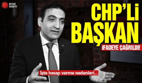 CHP’li Beyoğlu Belediye Başkanı İnan Güney ifadeye çağrıldı